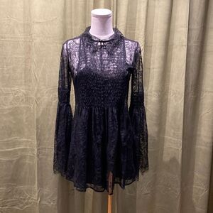 Alice McCall Black Lace romper, US4